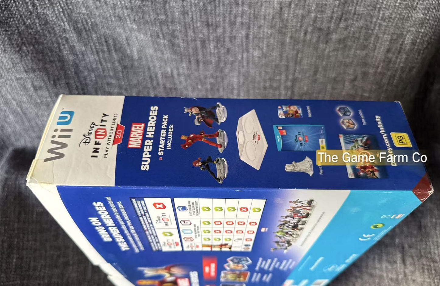 Disney Infinity Marvel Super Heroes Starter Pack  2.0 bundle - Nintendo Wii U Game