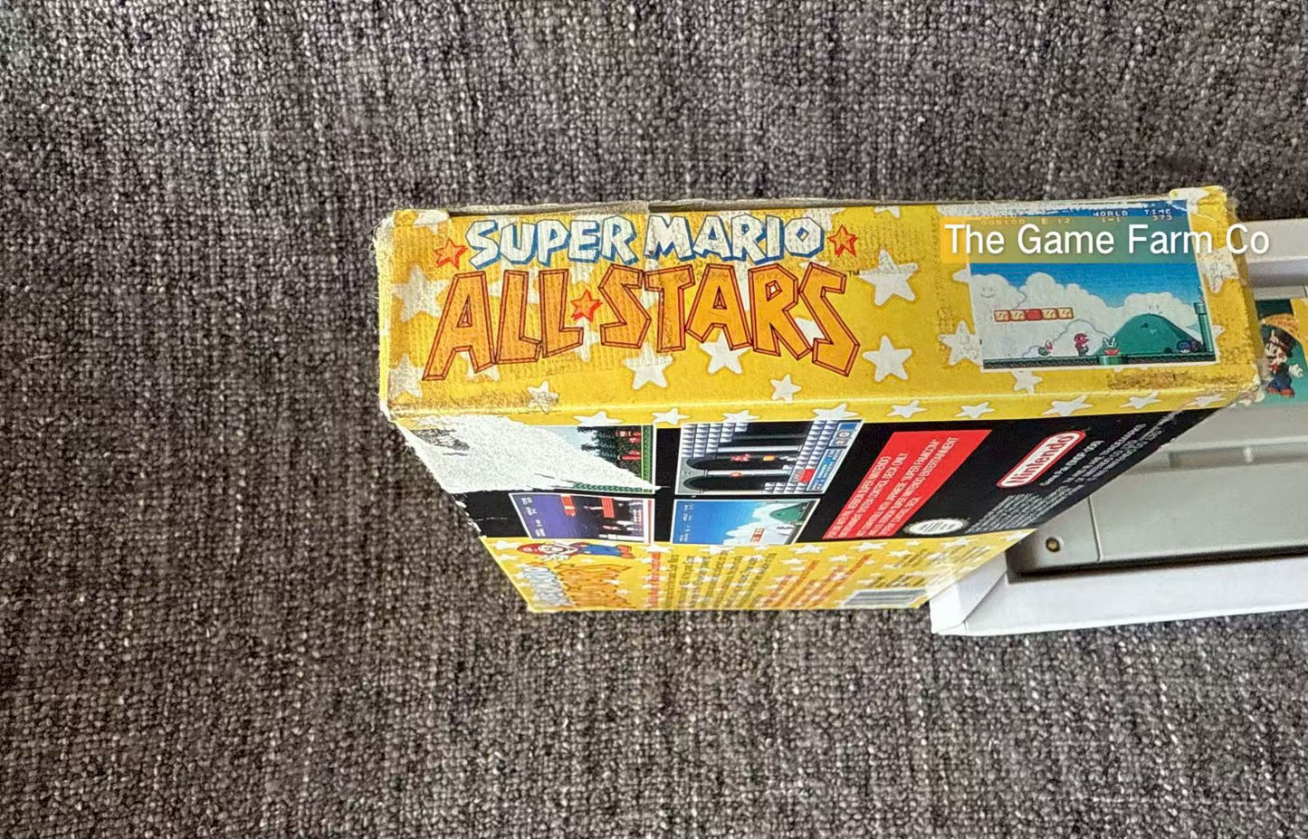 Super Mario All Stars - Missing Manual Super Nintendo (Snes) Game