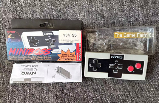 Mini Boss Nyko Nes Controller Boxed - Genuine Pal - Australian
