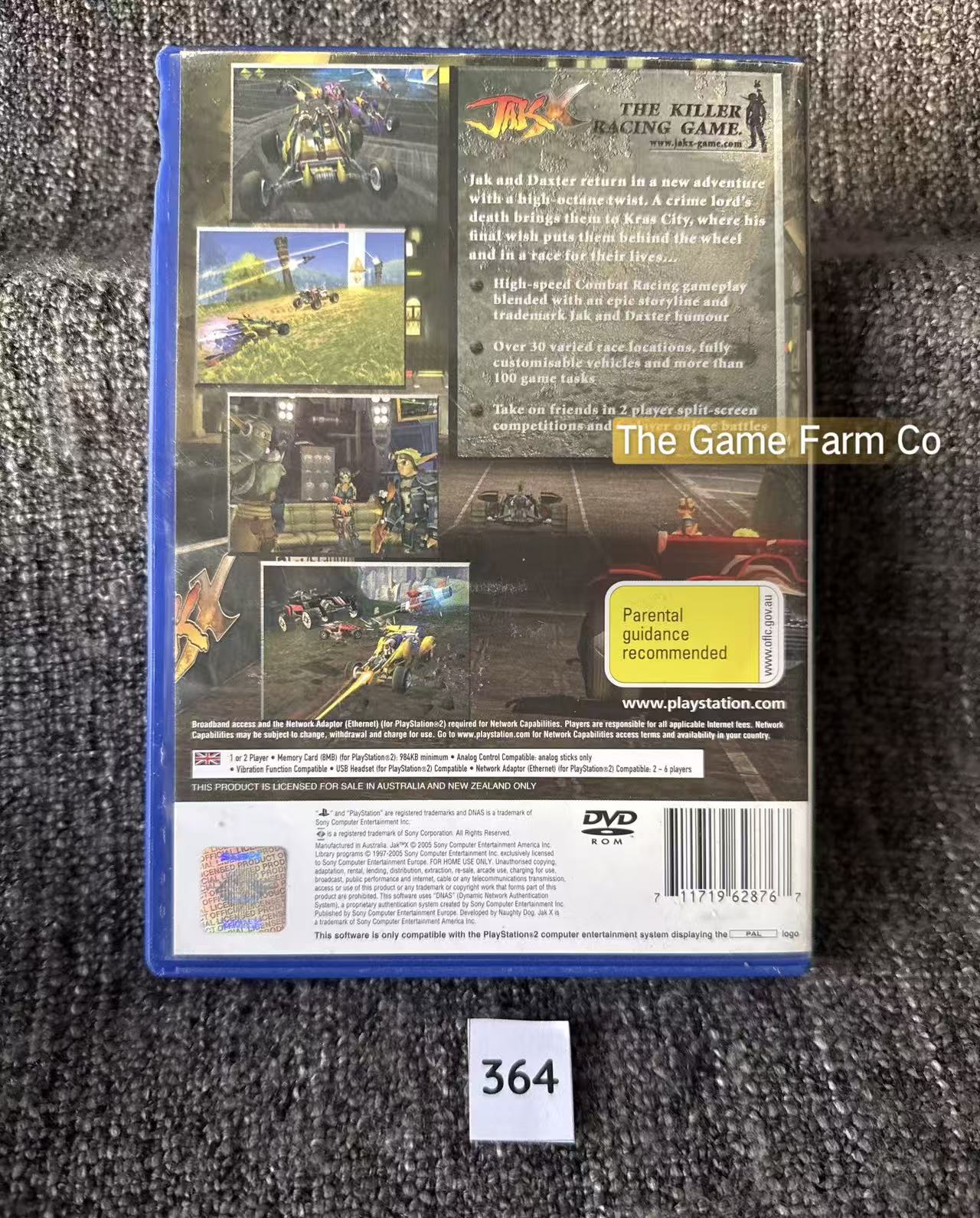Jak X Game- Sony PlayStation 2 (PS2)