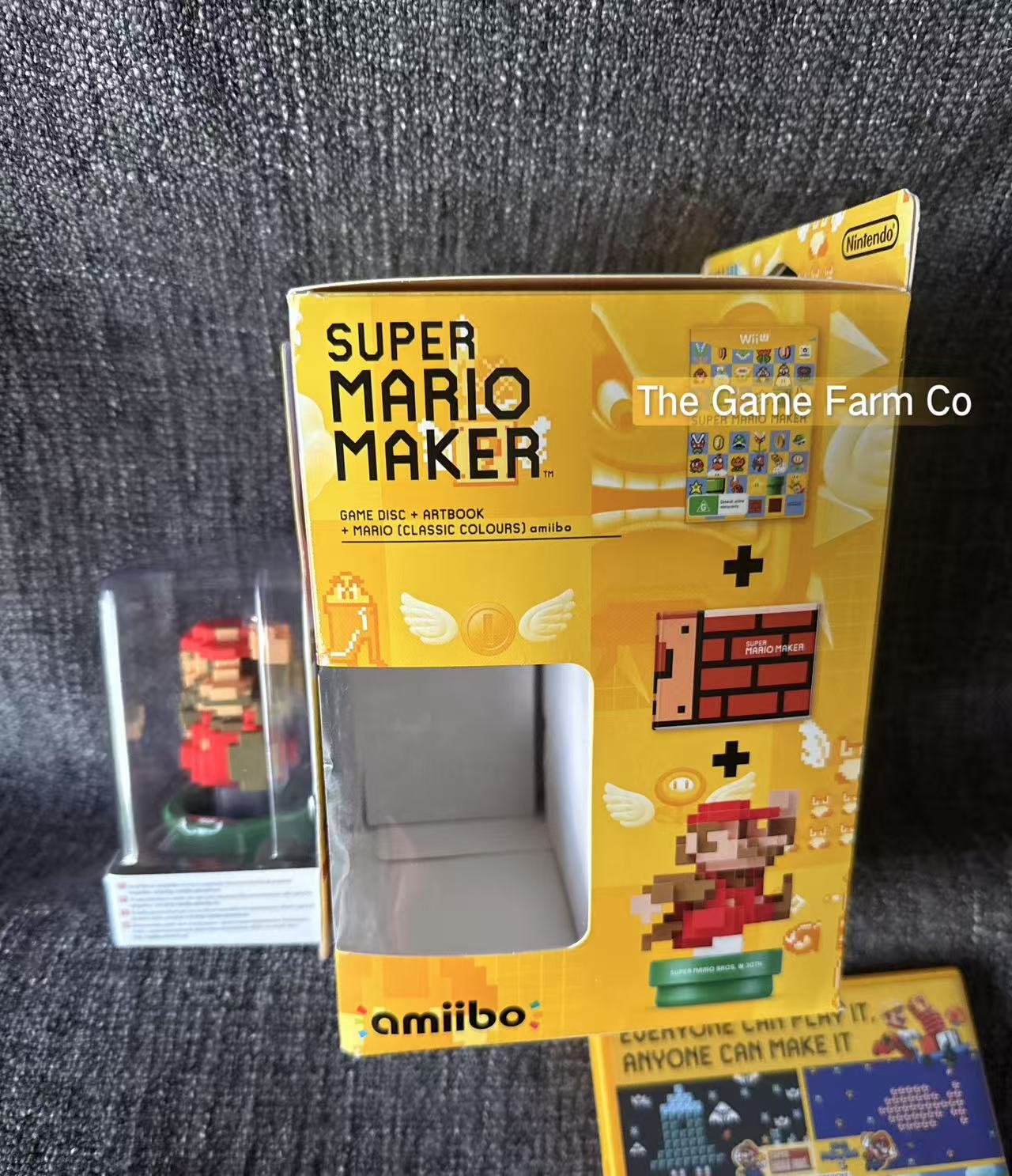 Super Mario Maker Amiibo Bundle - Nintendo Wii U Game