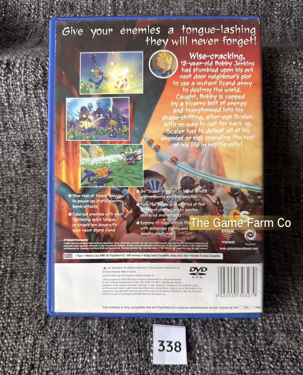 Scaler Game- Sony PlayStation 2 (PS2)