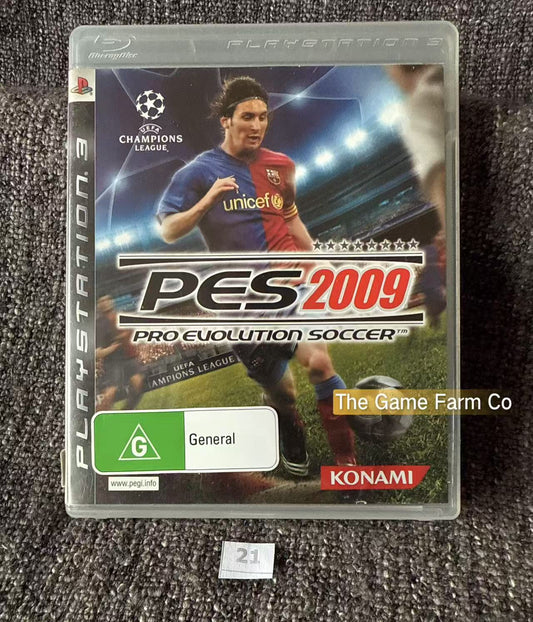 Pes 2009 Pro Evolution Soccer Game - PS3 - Sony Playstation 3