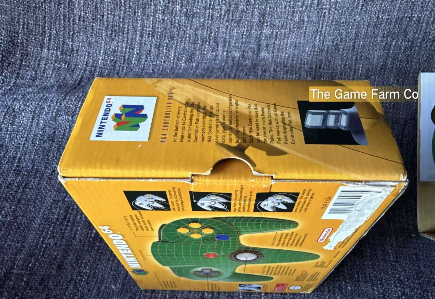 All Genuine boxed Green N64 controller (Nintendo)