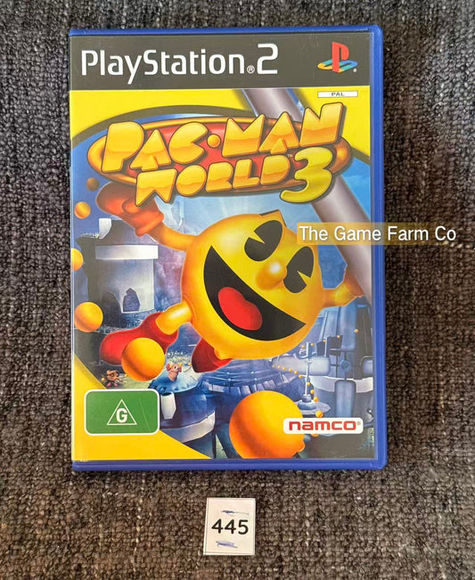 Pac-Man World 3 PS2 Physical Game CIB PAL Tested Used