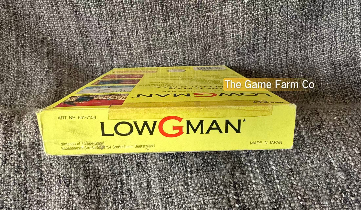 Low G Man Boxed Game - Nes - Nintendo / Entertainment System - Pal Version