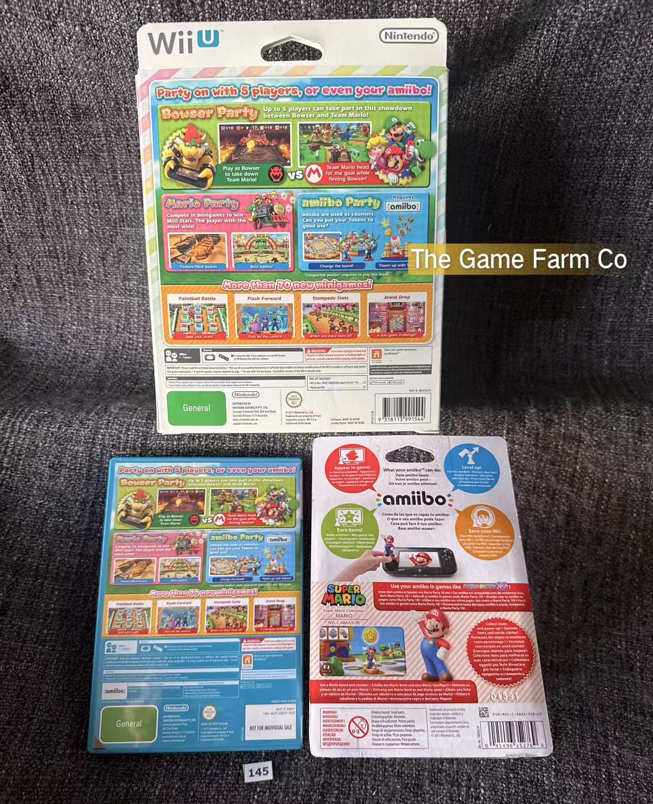 Mario Party 10 Amiibo Bundle - Nintendo Wii U Game