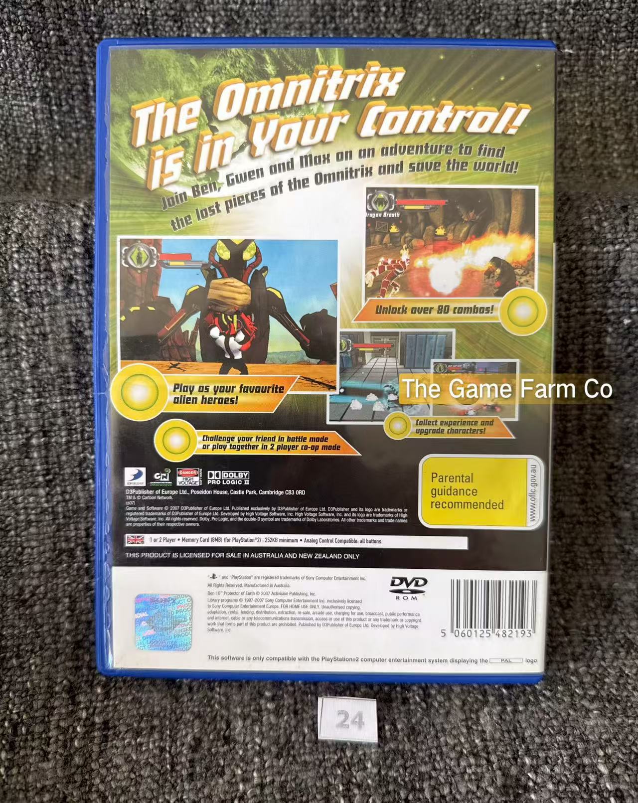Ben 10 Protector Of Earth Game- Sony PlayStation 2 (PS2)
