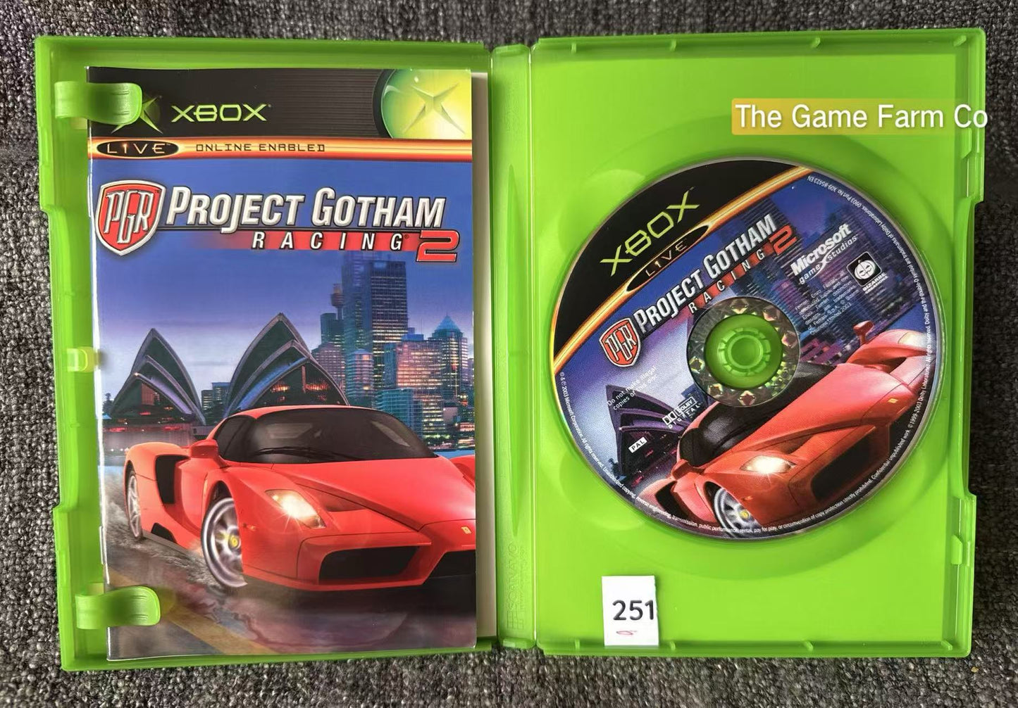 Project Gotham Racing 2 Game Microsoft Xbox Original