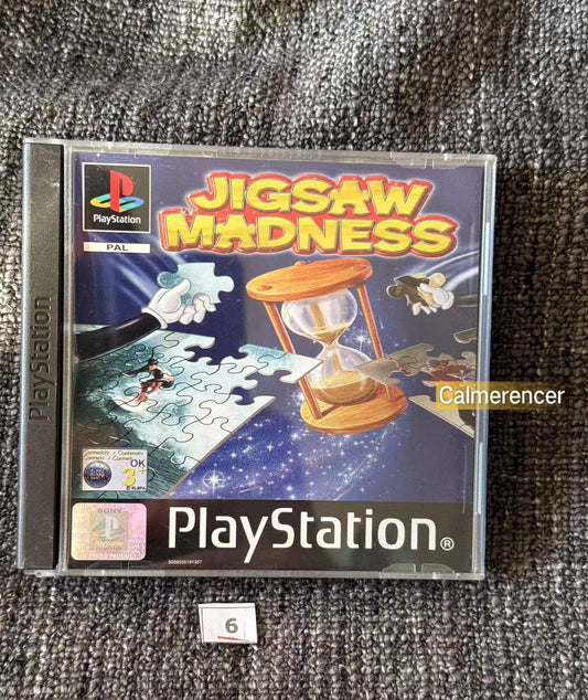Jigsaw Madness - Sony Playstation One (PS1) Game