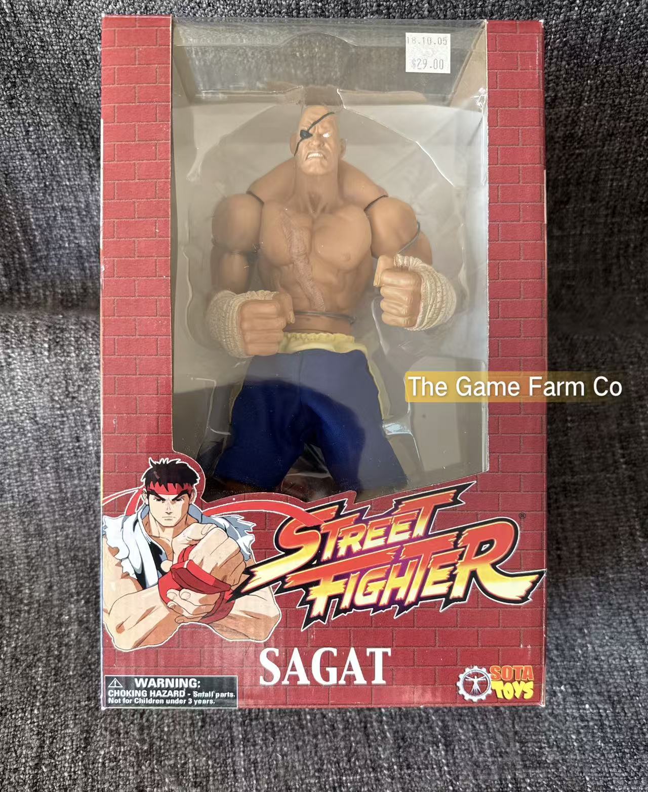 Street Fighter Sagat Statue/Figurine (BRAND NEW)