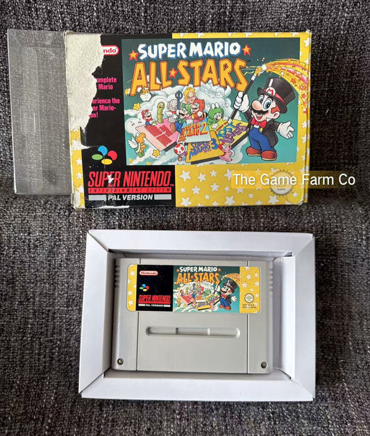 Super Mario All Stars - Missing Manual Super Nintendo (Snes) Game