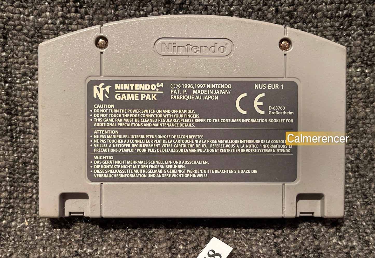 Mischief Makers - Nintendo 64 / N64 - Pal Version