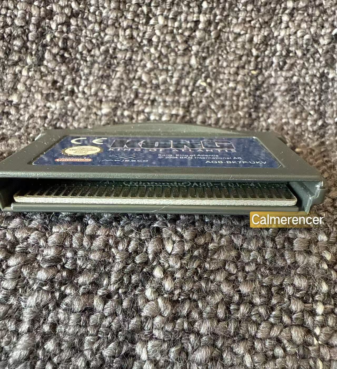 Kong King Of Atlantis Boxed Game -Nintendo Gameboy Advance GBA - Pal Version
