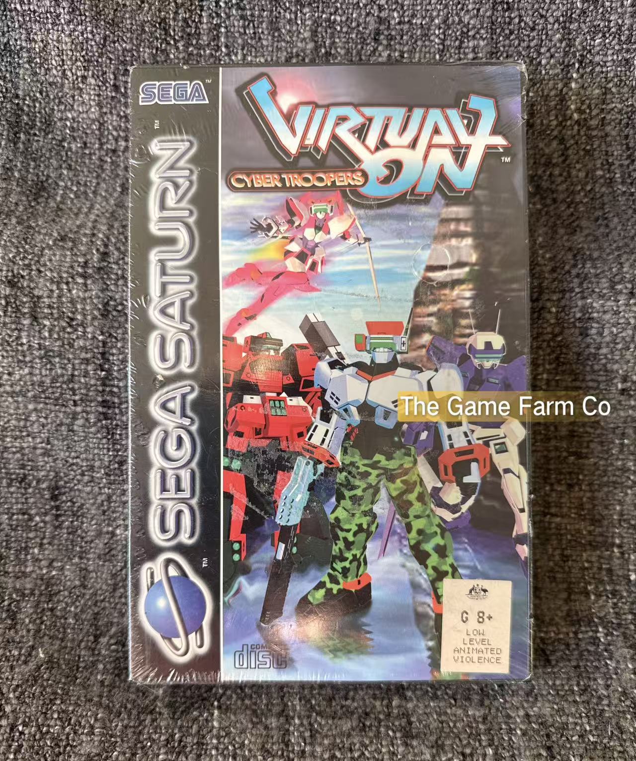 Virtual On Cyber Troopers game - Brand New & Sealed -  Sega Saturn - Pal Australia
