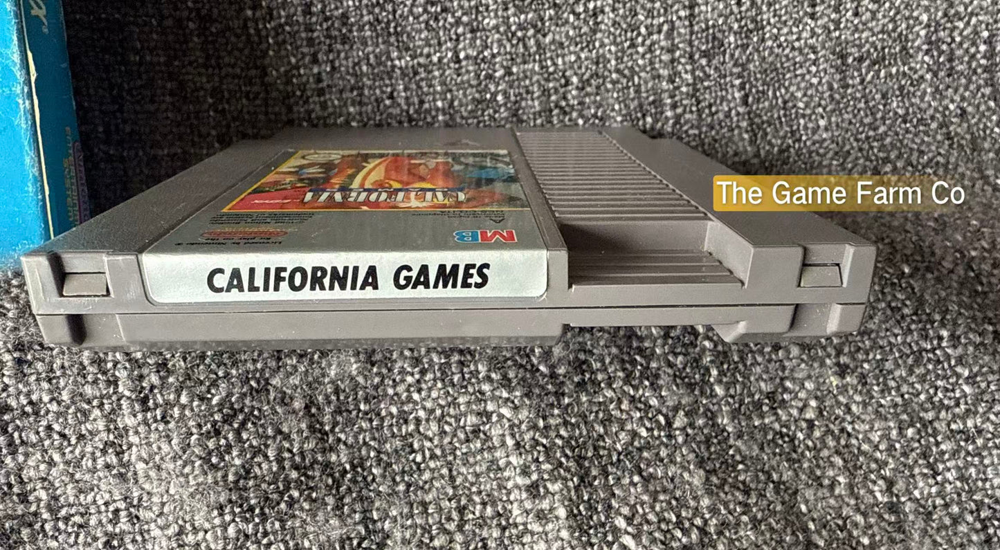 California Games Boxed Game - Nes - Nintendo / Entertainment System - Pal Version