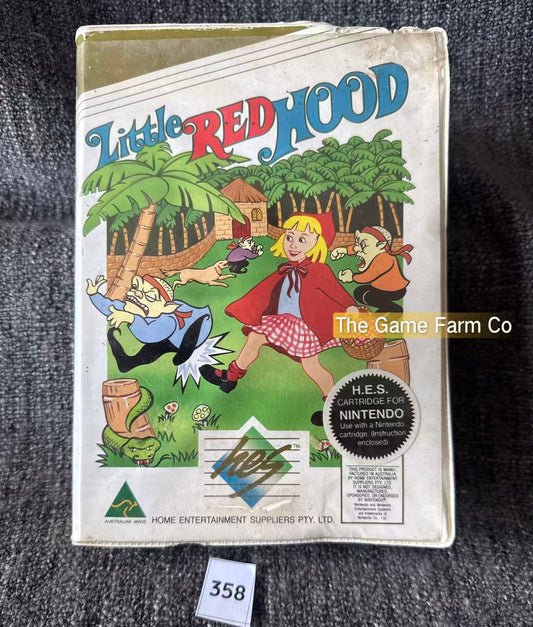Little Red Hood Game - Nes/Hes - Nintendo / Entertainment System - Pal Version