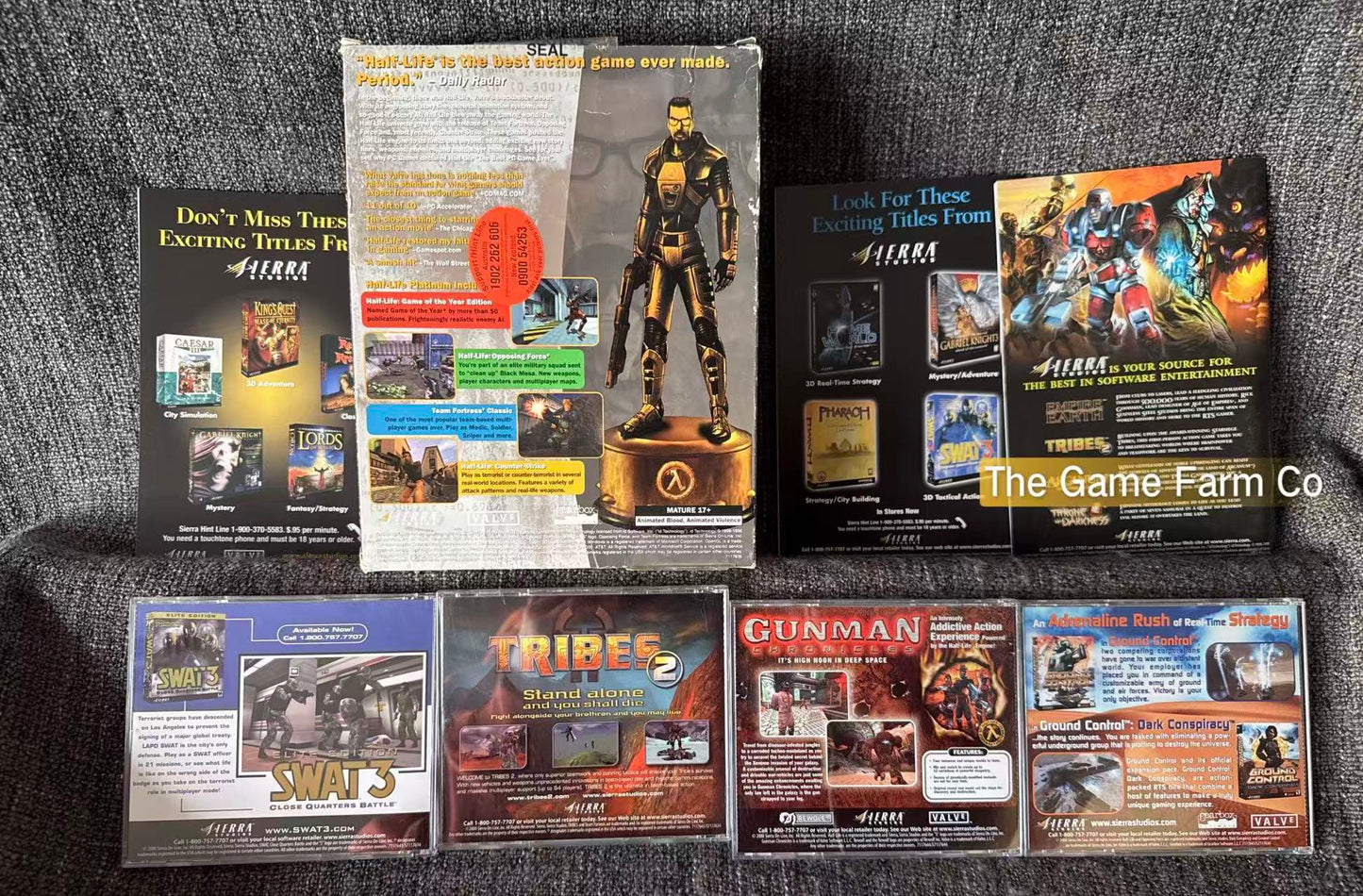 Half-Life Platinum - PC - CD ROM - Big Box