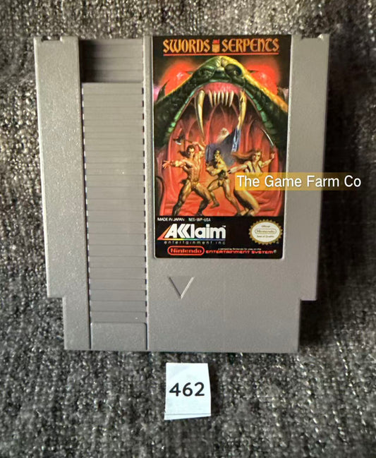 Swords and Serpents Nintendo Entertainment System (NES) Loose Used