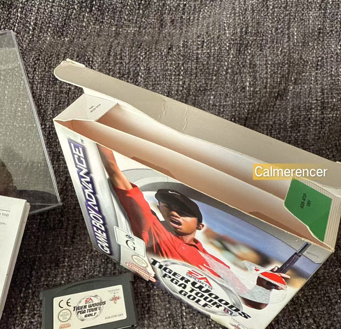 Tiger Woods PGA Tour Golf  EA Sports Boxed Game -Nintendo Gameboy Advance GBA - Pal Version