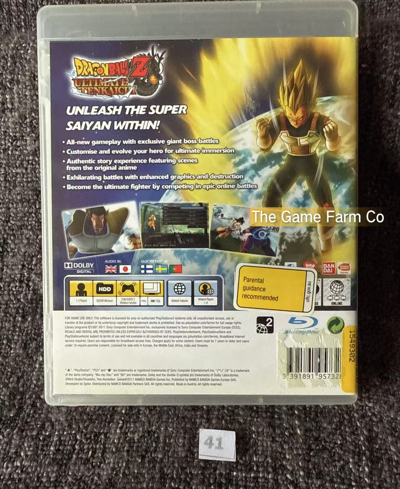 Dragon Ball Z Ultimate Tenkaichi - PS3 - Sony Playstation 3