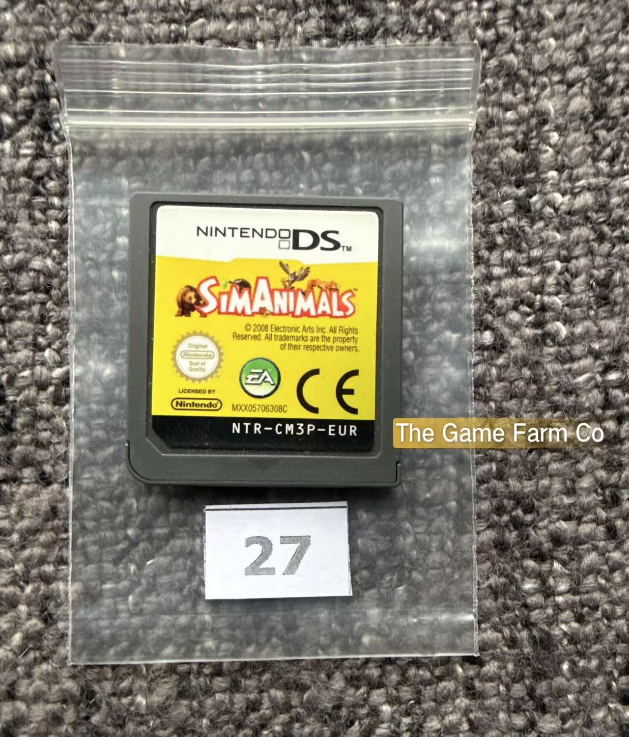 Sim Animals - No case -  Game Nintendo DS - Pal