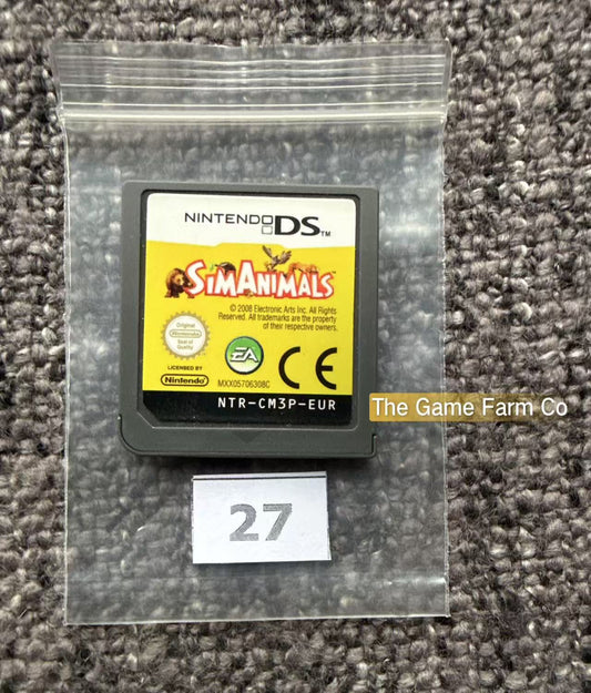 Sim Animals - No case -  Game Nintendo DS - Pal