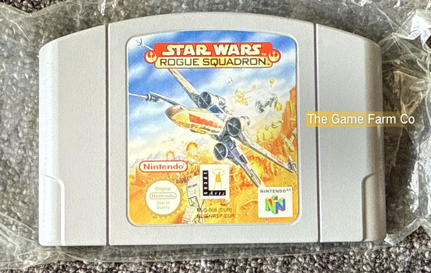 Star Wars Rouge Squadron Game Boxed - Nintendo 64 / N64 - Pal Version