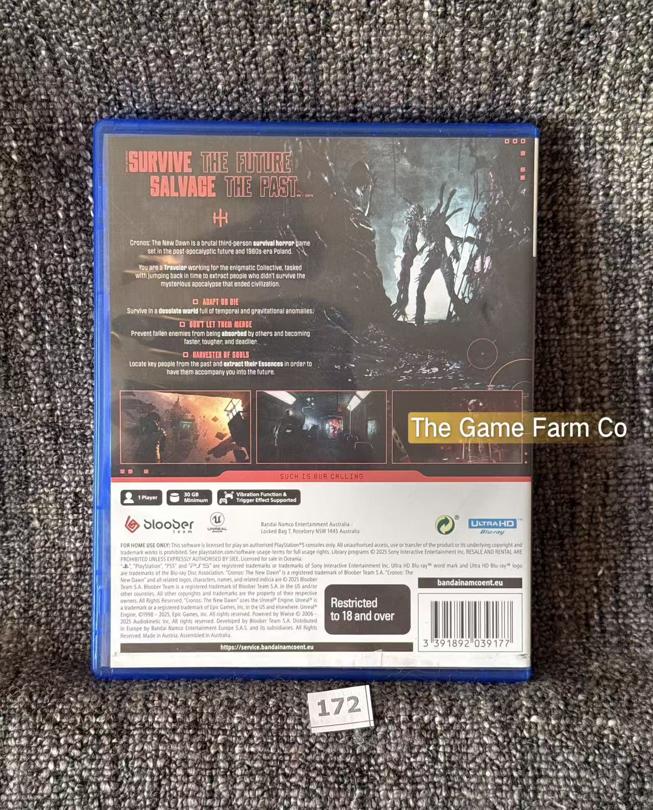 Cronos: The New Dawn Sony PlayStation 5 Complete PAL Tested Used