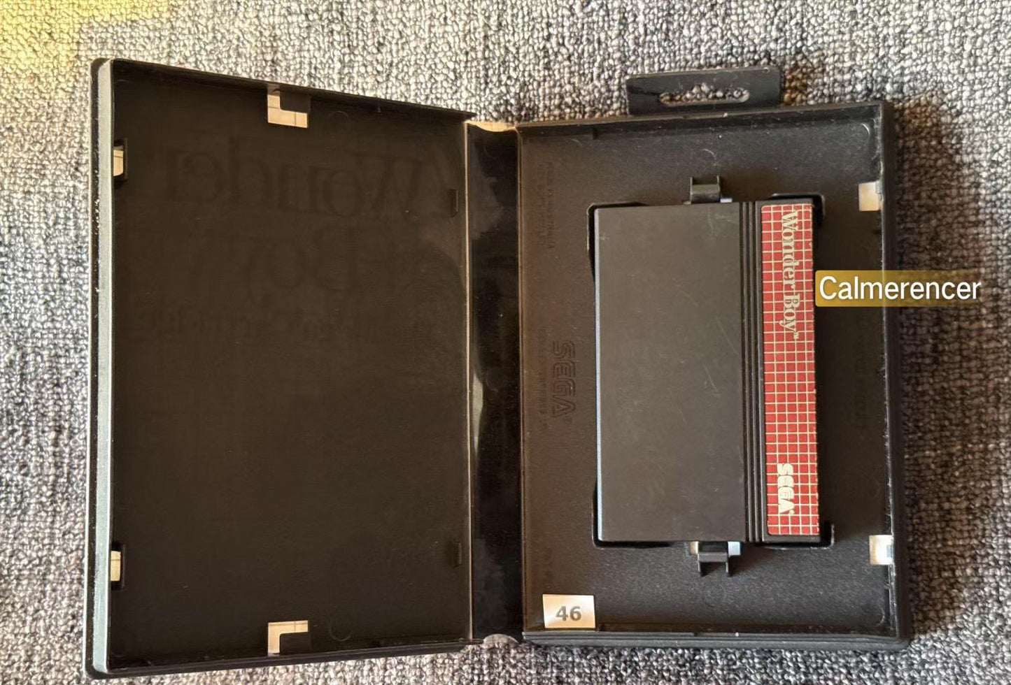 Wonder Boy - No Manual-  Game - Sega Master System