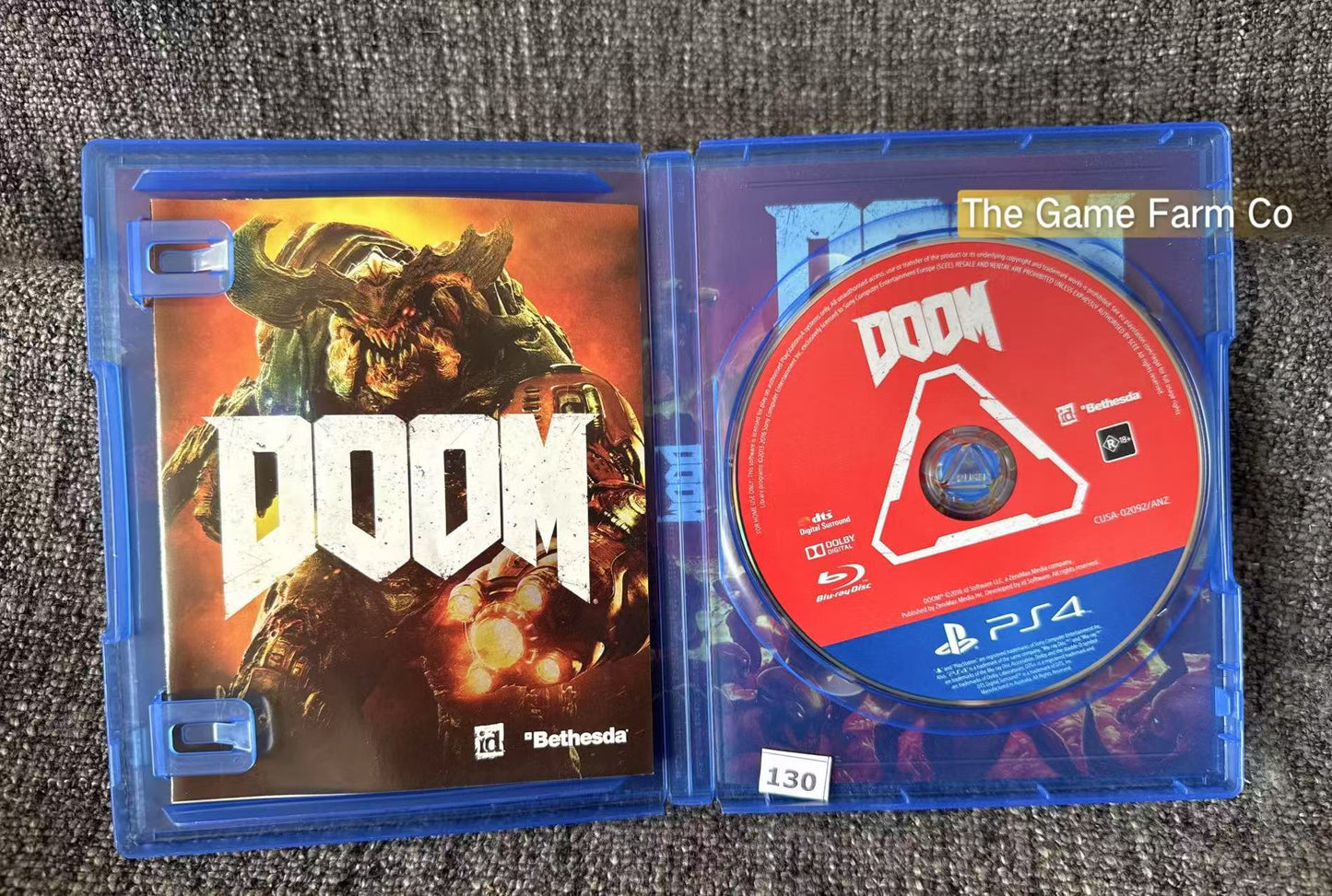 Doom Sony Playstation 4 (PS4) Game