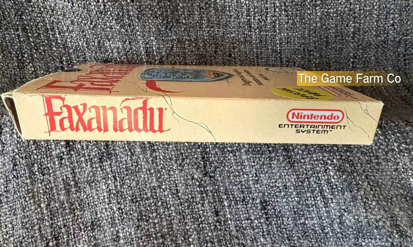 Faxanadu Boxed Game - Nes - Nintendo / Entertainment System - Pal Version
