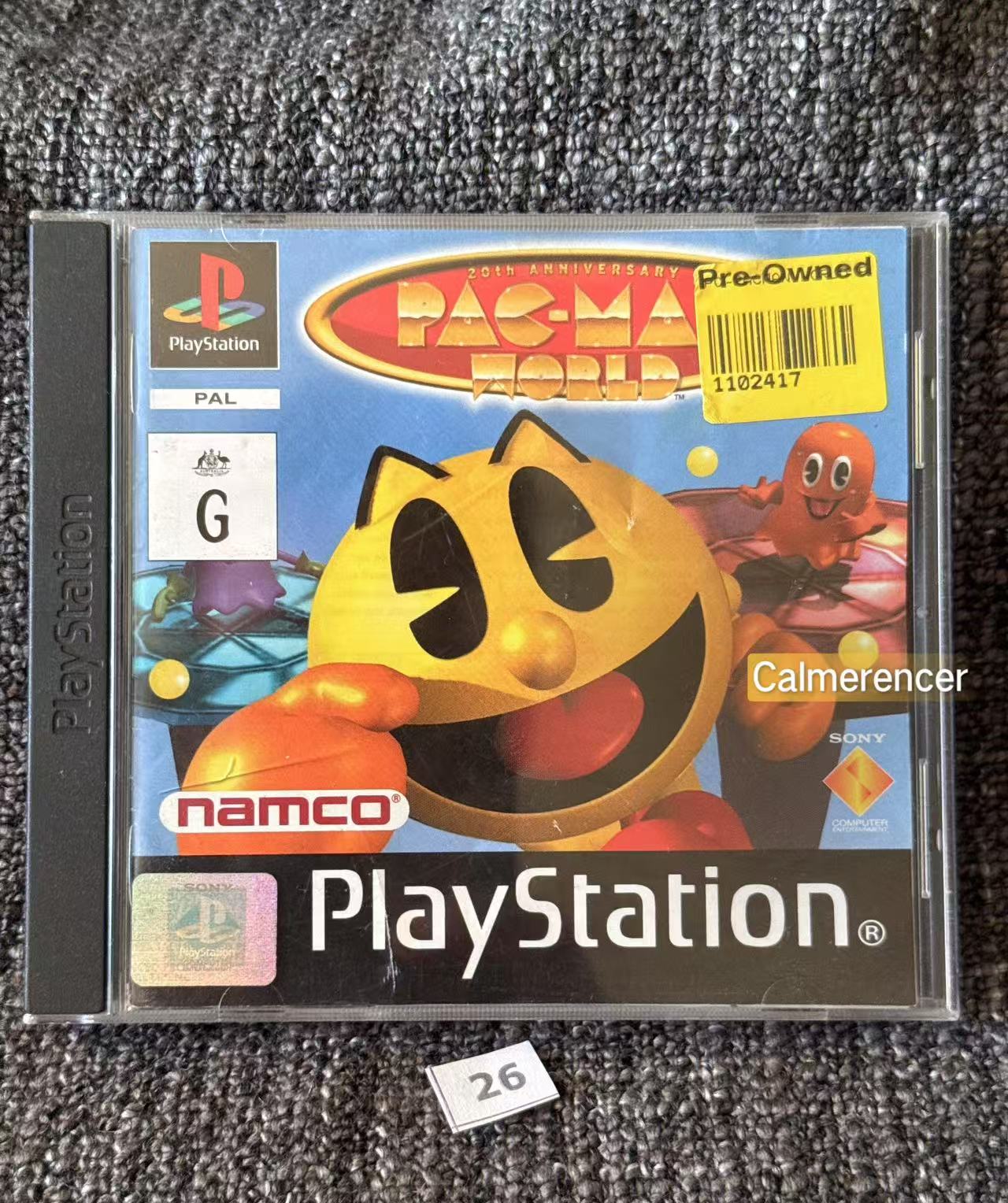 Pac-Man World - Sony Playstation One (PS1) Game
