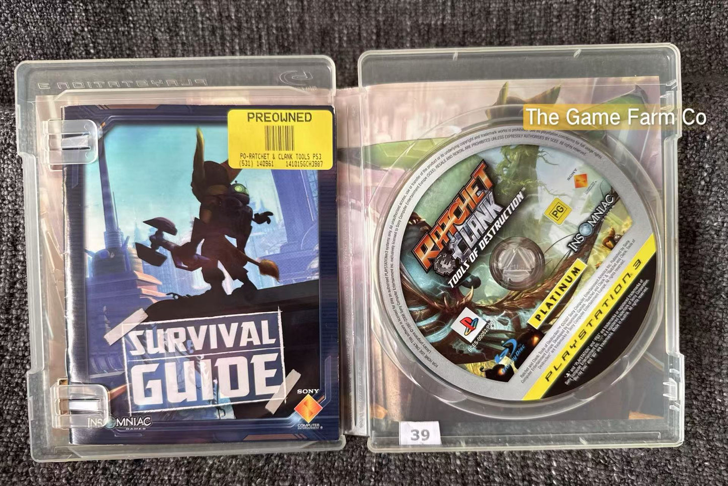 Ratchet & Clank Tools of Destruction Game - PS3 - Sony Playstation 3