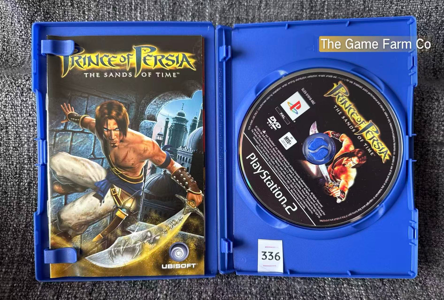 Prince Of Persia The Sands Of Time In Mint condition Game- Sony PlayStation 2 (PS2)