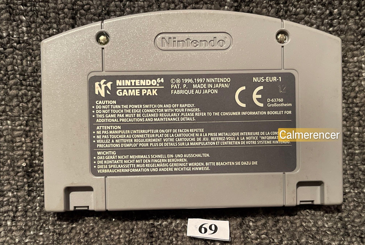 Tetrisphere - Nintendo 64 / N64 - Pal Version