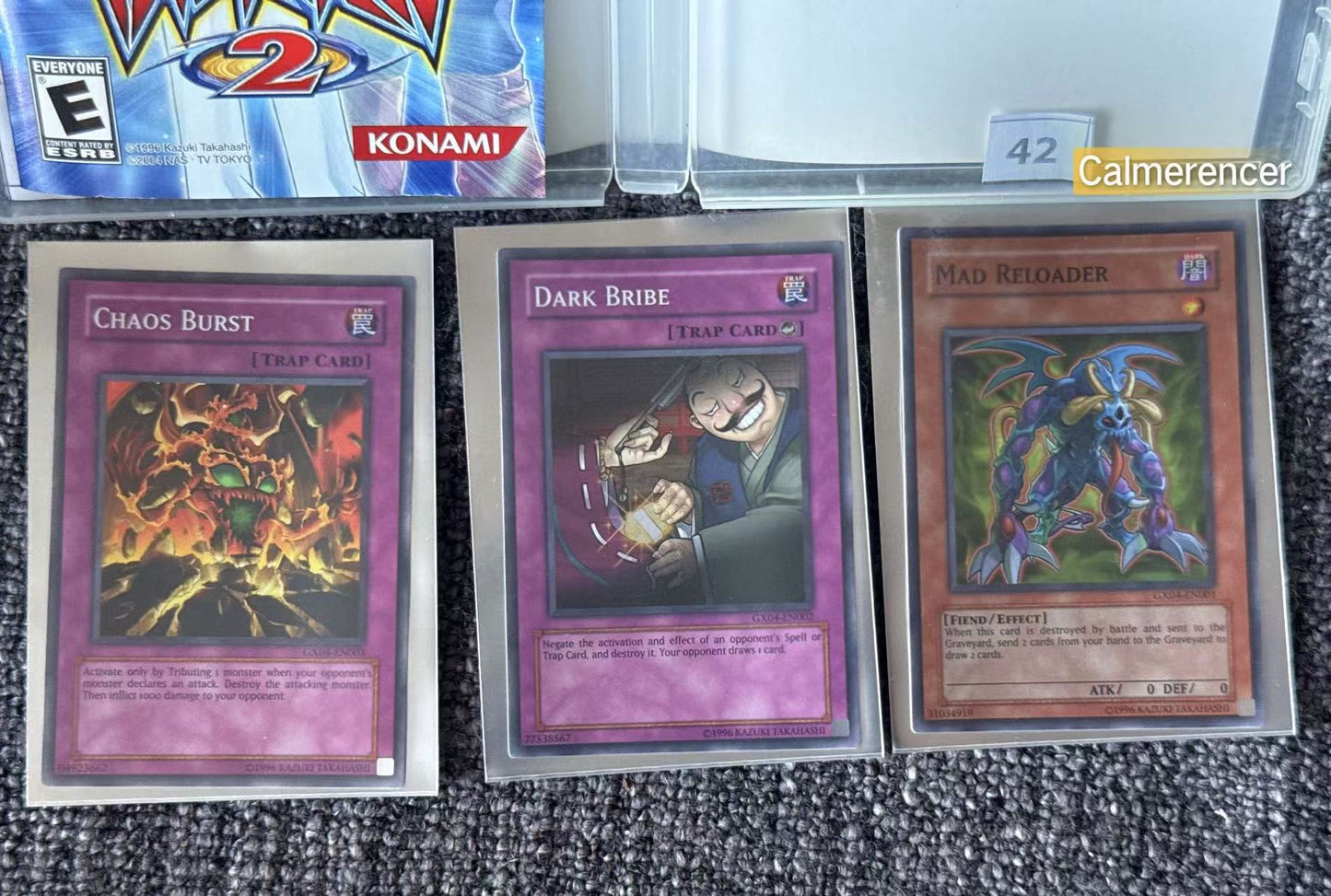 Yu-Gi-Oh! GX Tag Force 2 PSP Game with Cards  Excellent condition - PlayStation Portable