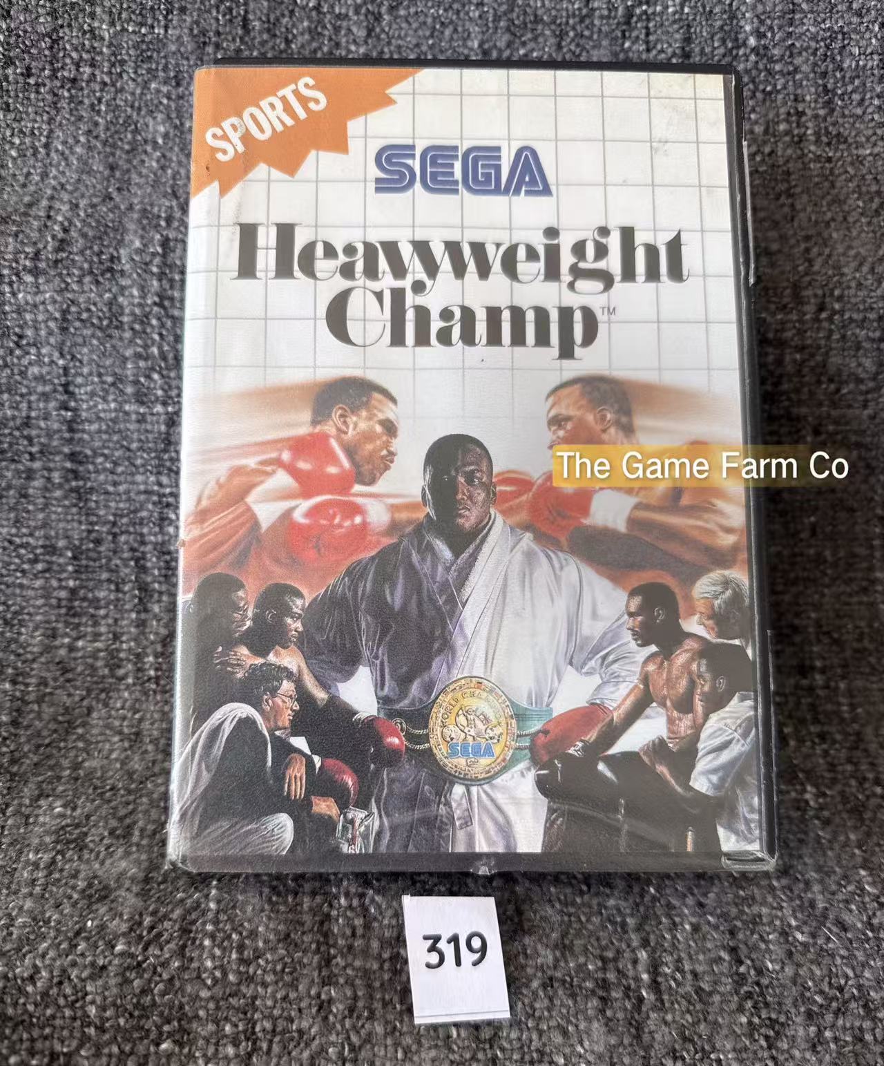 Heavyweight Champ Game - Sega Master System