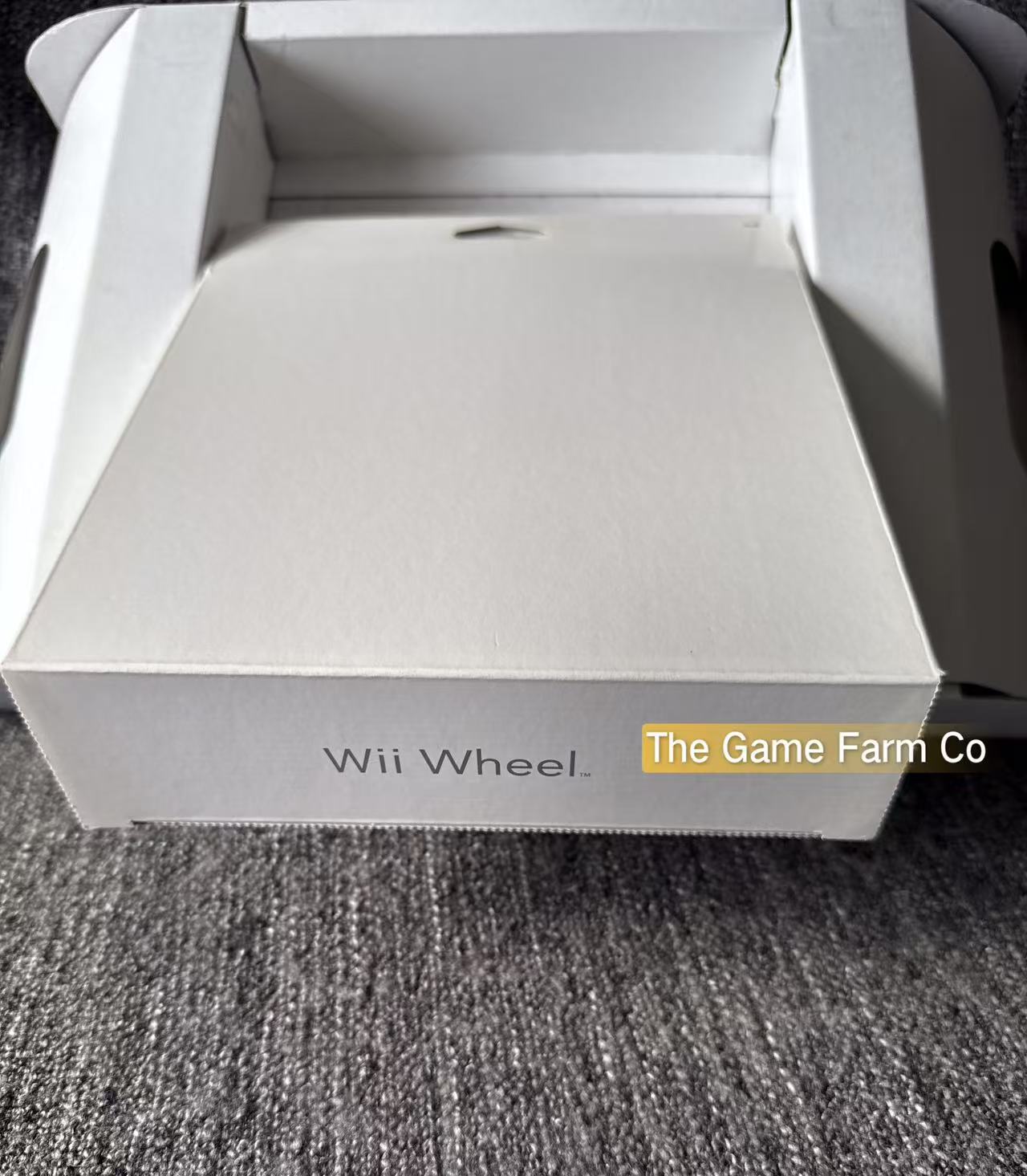 White Nintendo Wii Mario Kart Bundle Edition - Pal Australian