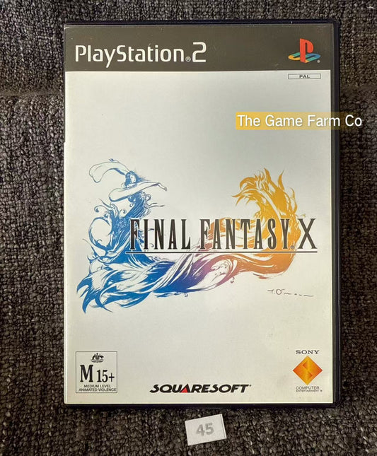 Final Fantasy X Game - Sony PlayStation 2 (PS2)