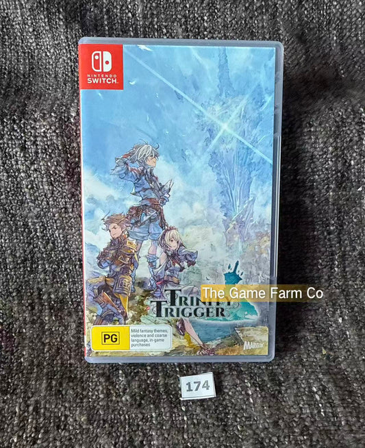 Trinity Trigger (Nintendo Switch) Complete CIB Physical Cartridge PAL