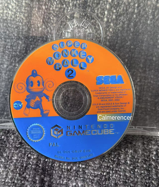 Super Monkey Ball 2 - Loose no case Game - Nintendo Gamecube - Pal Version