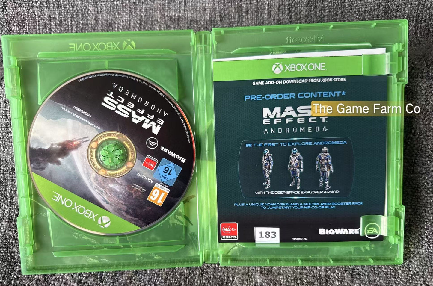 Mass Effect: Andromeda Game - Microsoft Xbox One