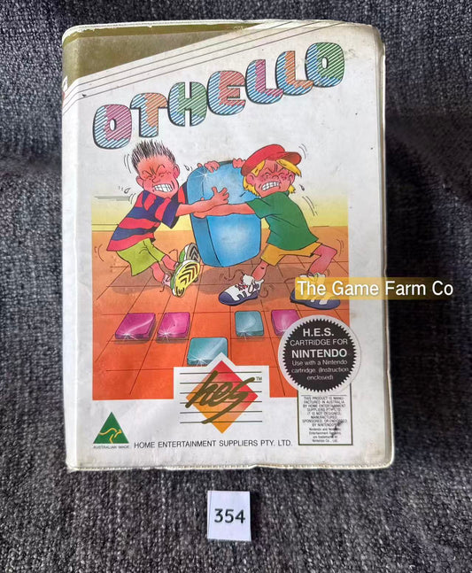 Othello Game - Nes/Hes - Nintendo / Entertainment System - Pal Version