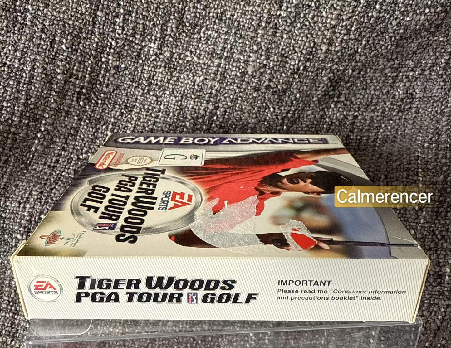 Tiger Woods PGA Tour Golf  EA Sports Boxed Game -Nintendo Gameboy Advance GBA - Pal Version