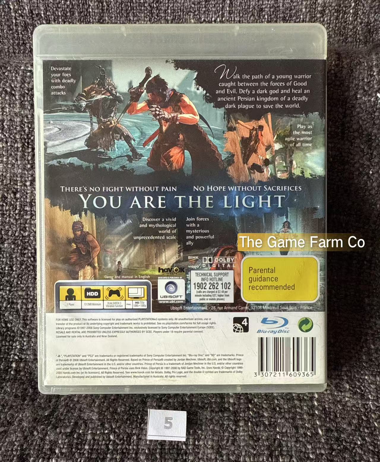 Prince Of Persia Game - PS3 - Sony Playstation 3