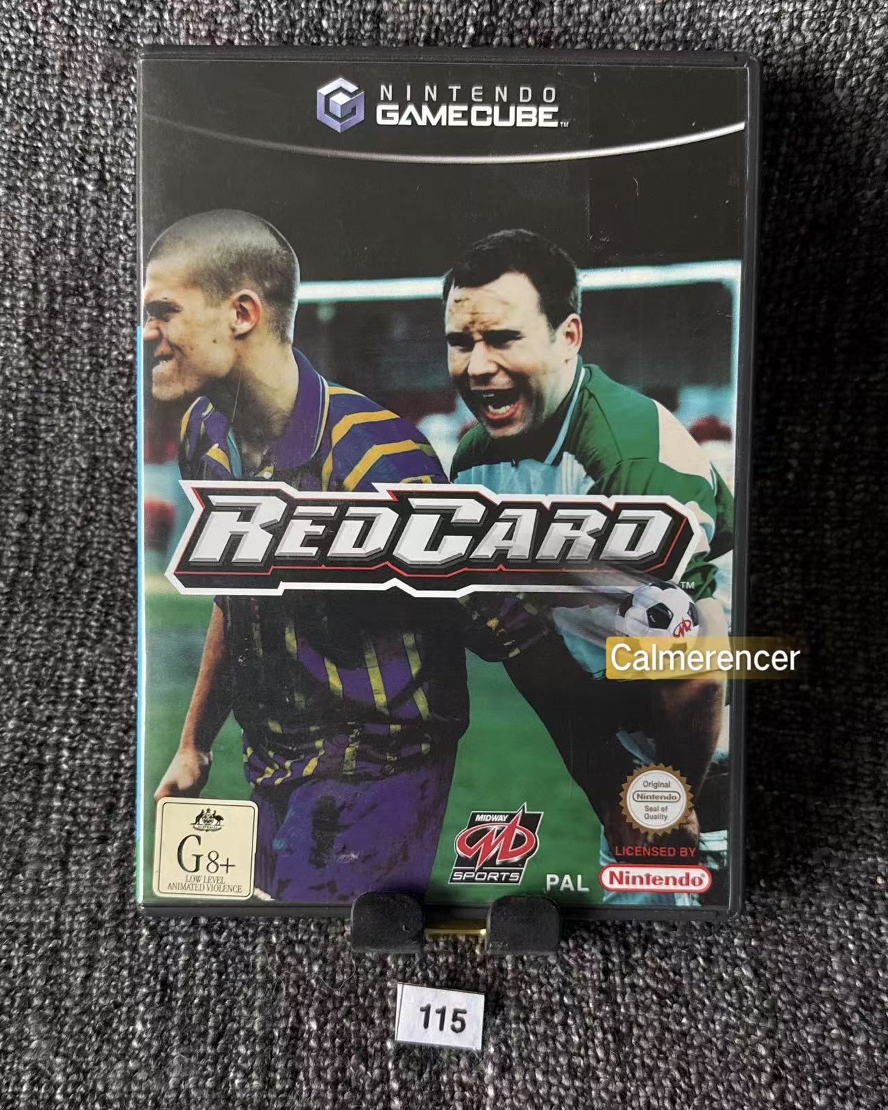 Red Card Soccer/Football Game - Nintendo Gamecube - Pal Version