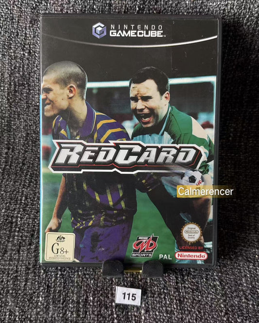 Red Card Soccer/Football Game - Nintendo Gamecube - Pal Version