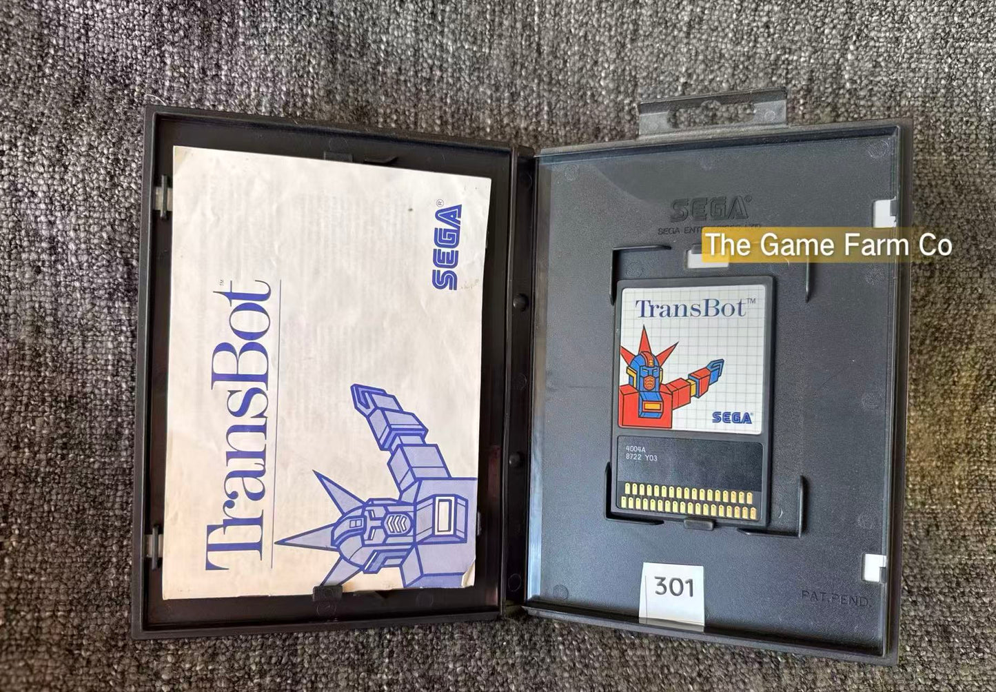 Transbot Game - The Sega Card