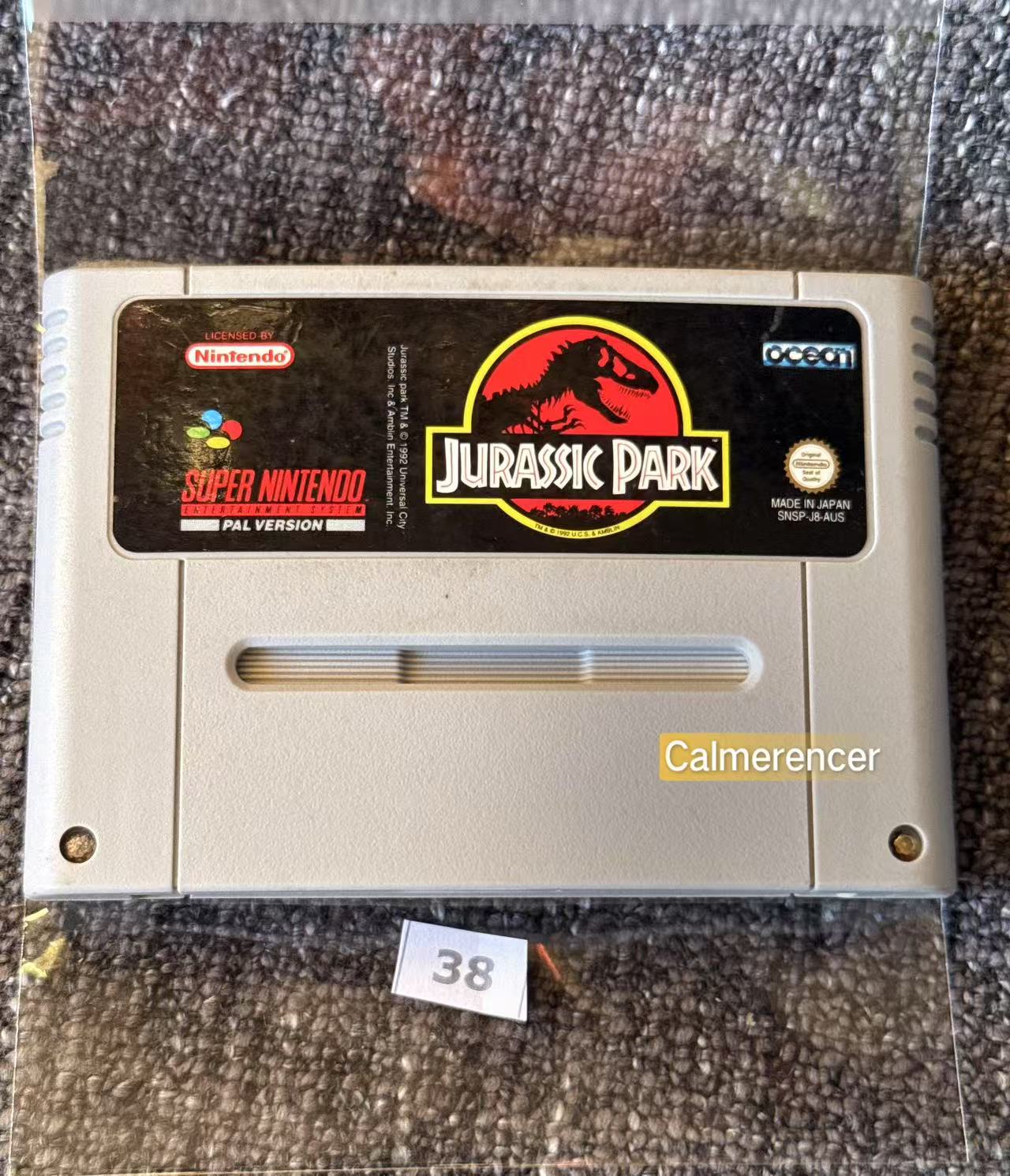 Jurrasic Park - Super Nintendo (Snes) Game